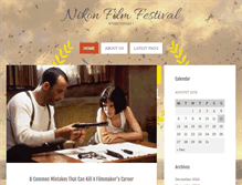 Tablet Screenshot of nikonfilmfestival.com
